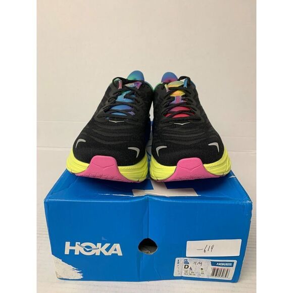 .619 NEW! Hoka Mens Clifton 9, Multicolored Mens Running Shoes-US 11 Mens - Picture 2 of 7